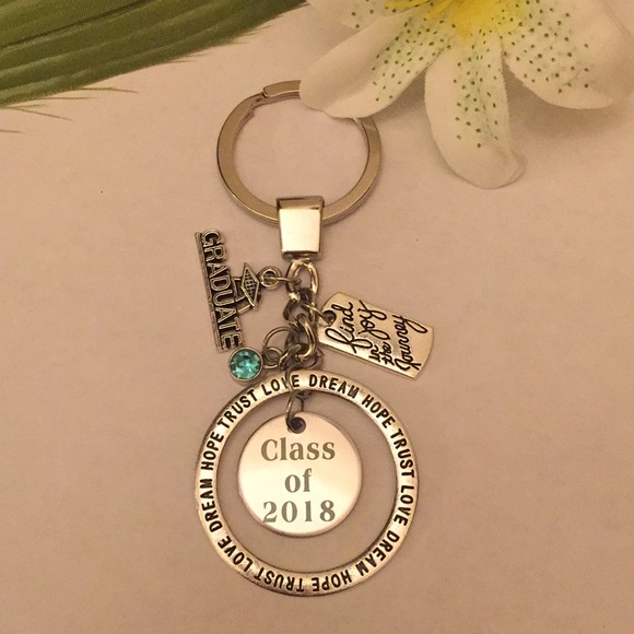 NWT class of 2019 graduation keychain, purse charm - Picture 3 of 6
